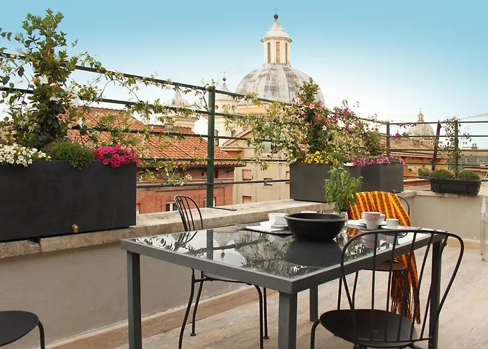 Favolosa Terrazza Nel Centro Di * רומא