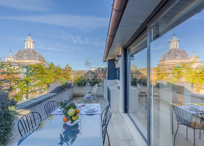 Favolosa Terrazza Nel Centro Di רומא